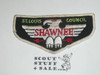 Order of the Arrow Lodge #51 Shawnee f1 Flap Patch, lite use