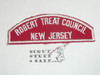 Robert Treat Council Red/White Council Strip