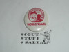 1981 National Jamboree World Travel Button