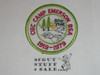 Camp Emerson Patch, California Inland Empire Council, 1979 60th Anniversary