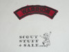 Warrior Segment Patch, Camp Cherry Valley - Tribe of Torqua