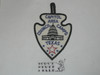 Capitol Area Council Scout Camps c/e Twill Patch, embr twill loop