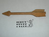 Carved Wood Arrow