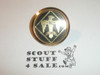 Order of the Arrow Late 1960's Area 12-E metal disk Neckerchief Slide