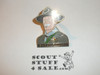Enameled Baden Powell Neckerchief Slide