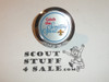 Catch the Scouting Spirit Plastic Disk Neckerchief Slide