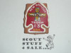 1950's New Rochelle Troop 13, Leather Neckerchief Slide, Siwanoy Council