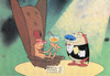 Nickelodeon Ren & Stimpy Post Card of By Classico San Francisco #050-024