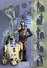 Star Wars Attack of the Clones Postcard, CP3O & R2D2, Classico SF #106-057