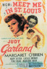 Meet Me in St. Louis Judy Garland Movie Postcard by Classico SF #110-062