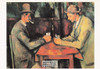 Les Joueurs De Cartes by Paul Cezanne Painting Postcard by Nugeron #115-018
