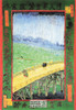 Japonaisrie-Bridge in the Rain by Van Gogh Painting Postcard, Classico #115-102