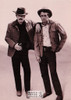 Redford & Newman Sepia Postcard by Classico SF/Ludlow #136-070
