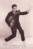 Jailhouse Rock Elvis Presley Sepia Postcard Classico SF/Ludlow #136-084