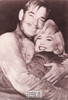 Clark Gable-Marilyn Monroe Sepia Postcard Classico SF/Ludlow #136-088