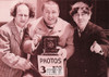 The Three Stooges Sepia Postcard by Classico SF/Ludlow #136-097 / FC97