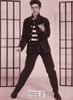 Jailhouse Rock Elvis Presley Sepia Postcard Classico SF/Ludlow #136-150