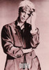 David Bowie Sepia Postcard by Foto Parjetas #136-233 / FC233