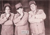 The Three Stoogies Black/White Postcard by Classico SF/Ludlow #136-453
