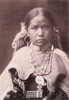 Jicarilla Maiden Black/White Postcard by Classico SF/Ludlow #136-487