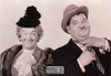 Laurel & Hardy Black/White Postcard by Classico San Francisco #136-536
