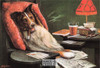 Dog of a Bachelor C.M. Coolidge Painting Postcard by Classico SF #168-008