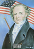 Martin Van Buren President Painting Postcard Morris Katz by Classico #185-008