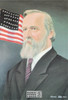 Rutherford Hayes President Painting Postcard Morris Katz by Classico #185-019