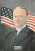 Calvin Coolidge President Painting Postcard Morris Katz by Classico #185-030