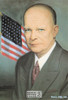 Dwight Eisenhower President Painting Postcard Morris Katz by Classico #185-034