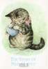 Story of Miss Moppet Beatrix Potter Postcard Classico San Francisco #193-013