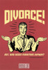 Divorce RETRO Humorous Postcard by Classico San Francisco #246-019