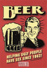 Beer RETRO Humorous Postcard by Classico San Francisco #246-021