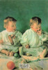 Classic Illustrations of Babies Postcard by Classico San Francisco #291-006