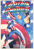 Captain American Marvel Superhero Postcard Classico San Francisco #348-021