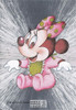 Baby Minnie Mouse Metallic Cartoon Postcard Walt Disney Classico SF #406-828