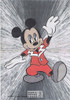 Mickey Mouse Metallic Cartoon Postcard Walt Disney by Classico SF #406-832