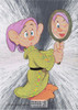 Dopey Metallic Cartoon Postcard Walt Disney by Classico SF #406-883