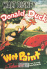Donald Duck "Wet Paint" Walt Disney Cartoon Postcard Classico SF #511-058