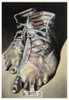 Filling a Surrealist's Shoes  by Ron English Art Postcard, Classico SF #540-047