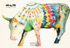 Utterly Groovy Lady Belle Bennett Postcard, Cow Parade, Classico SF #543-008