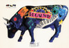 Broadway Baby Postcard, Cow Parade, Classico SF #543-012