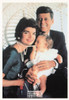 John Kennedy, Jacqueline & Caroline in Summer 1958 Postcard, Classico #548-001