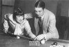 Ralph Greenleaf & Princess Nai Tai Tai Shooting Pool Postcard,  Classico #552-007