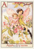 The Apple Blosson Fairy Postcard, Cicely Mary Barker Flower Fairies, #584-001