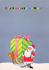 Merry Christmas, Sunny Silver Cartoon Postcard, Classico San Francisco #590-030