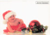 Anne Geddes Photography Christmas Postcard by Classico San Francisco #605-520v2