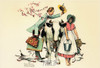 THE TRAVELING SALESMAN, Norman Rockwell Artwork Postcard, Classico #611-087