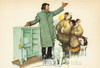 THE EXPERT SALESMAN, Norman Rockwell Artwork Postcard, Classico #611-088