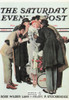 MOVIE STAR, Norman Rockwell Artwork Postcard, Saturday Eve Post, #611-114
